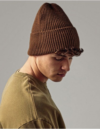 BEE-B384R-Oversized Cuffed Beanie